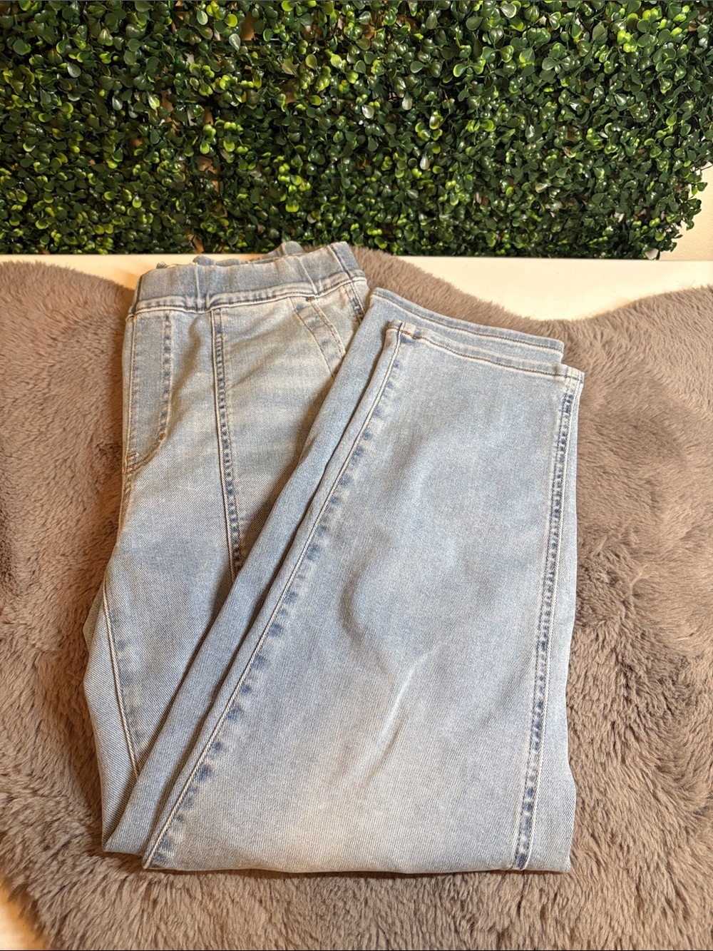 Madewell Light Blue High-Rise Straight Jeans Size XS